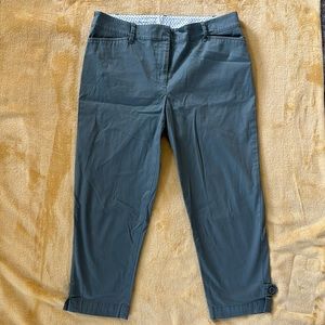 Talbots perfect crop pants size 6